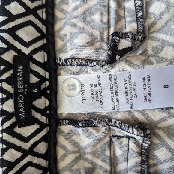 Mario Serrani Italy Shorts, Size 6 - Picture 5 of 6